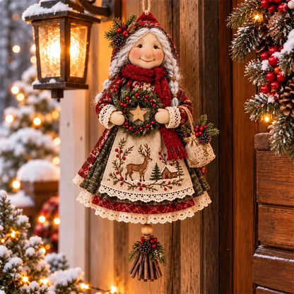🎄❤️ Bonita, práctica y portátil decoración "Buena Suerte Abuela" - añade un toque de ambiente cálido.