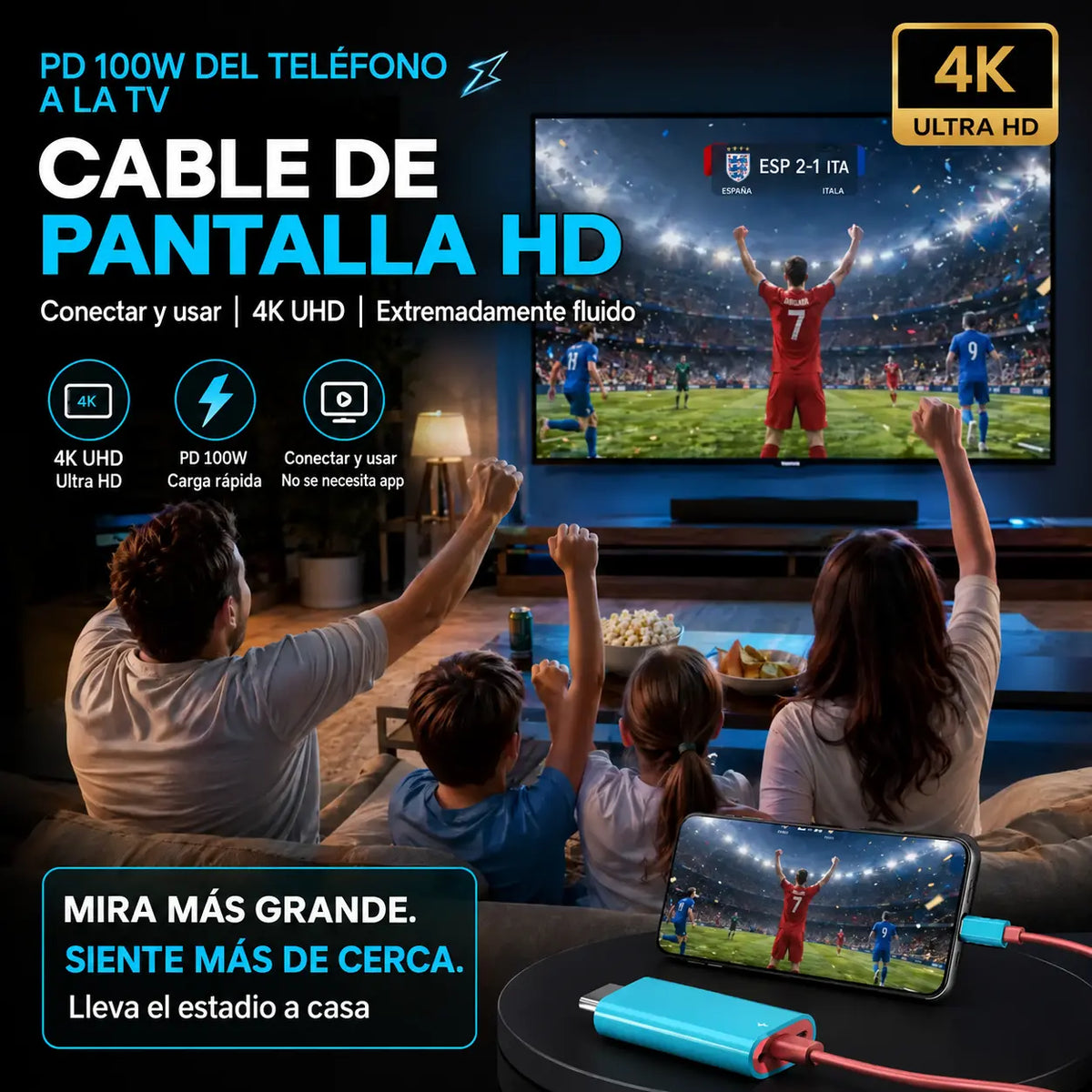 🔥 OFERTA POR TIEMPO LIMITADO: ¡50% de descuento! 🔥 Cable adaptador de USB-C a HDMI para Switch