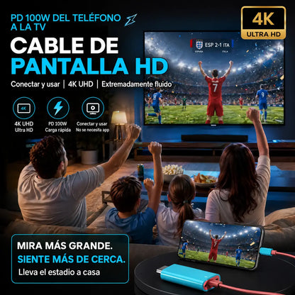 🔥 OFERTA POR TIEMPO LIMITADO: ¡50% de descuento! 🔥 Cable adaptador de USB-C a HDMI para Switch