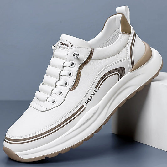 [39-45]👟Pantofi sport din piele rezistentă la apă și murdărie, cu talpă moale pentru confort maxim -- 3940492