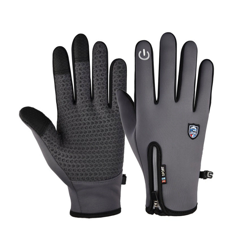 ⛄🧤Jesienne i zimowe rękawice do jazdy na rowerze na świeżym powietrzu, górskie, narciarskie, wiatroszczelne i wodoodporne, wełniane