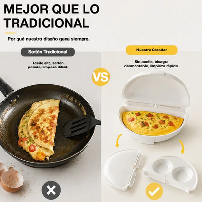🥳Gran oferta 2026🥳💞Cocedor de huevos y tortillas 2 en 1