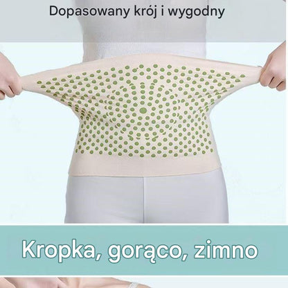 🔥Kup 1, a 1 dostaniesz gratis🔥【40–105 kg】Ciepły pas biodrowy wykonany jest z tkaniny Derong z dodatkiem piołunu, jest ciepły, odporny na zimno, generuje ciepło i nadaje się do uprawiania sportu.