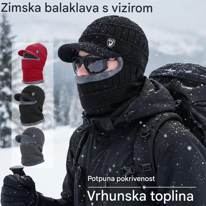 🧢[Ponuda ograničenog trajanja] 🔥 Jednodijelna kapa od debele vune, otporna na vjetar, pogodna za vanjsku upotrebu.