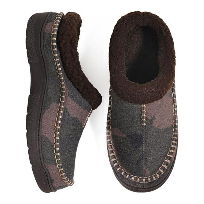 💥【36-45】Tople i udobne, ove muške papuče s plišanom podstavom savršene su za zimu. Tople i ne klize.