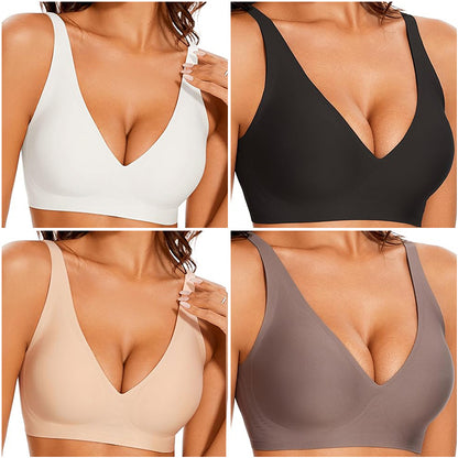 😍【S-4XL】Udoban, bešavni grudnjak s punim košaricama bez žice