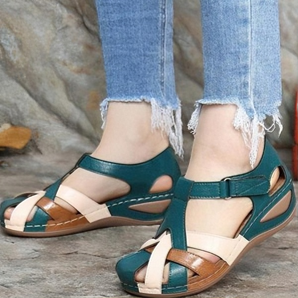 【35–43】Sandalias romanas cómodas para mujer, hechas de piel suave – Precio rebajado Oferta limitada