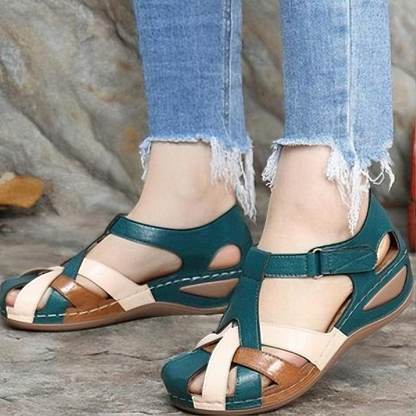 【35–43】Sandalias romanas cómodas para mujer, hechas de piel suave – Precio rebajado Oferta limitada