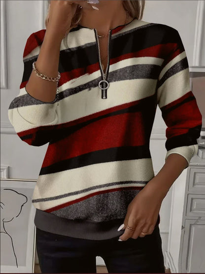 🔥【S-3XL】2026 Mikina s dlouhým rukávem a raglánovým potiskem