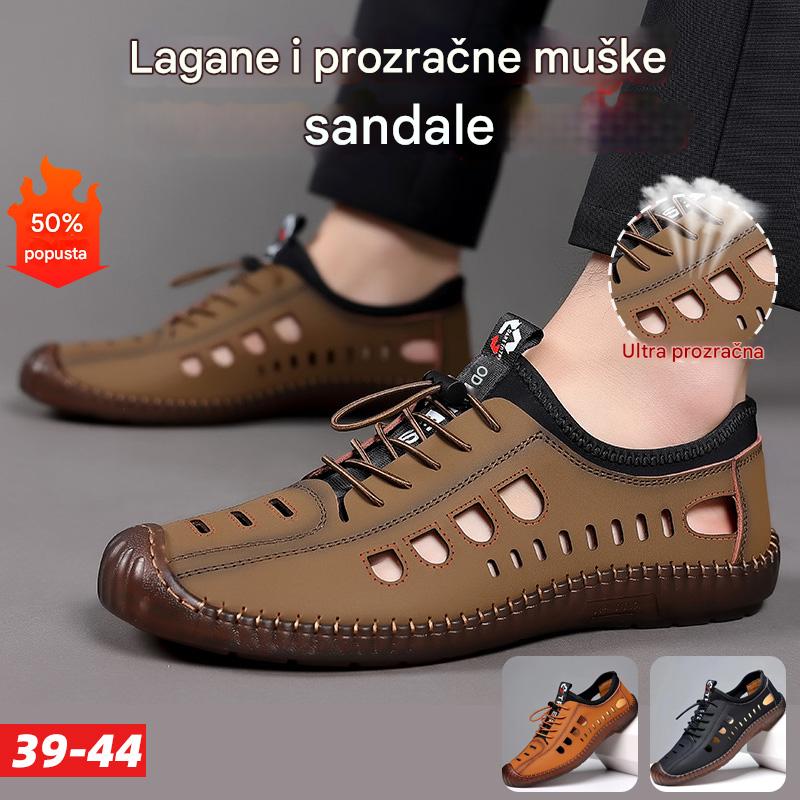 🏆️Najprodavaniji proizvodi🔥👟【39～44】2026 Nove modne muške sandale s mekim potplatom, lagane, neklizajuće