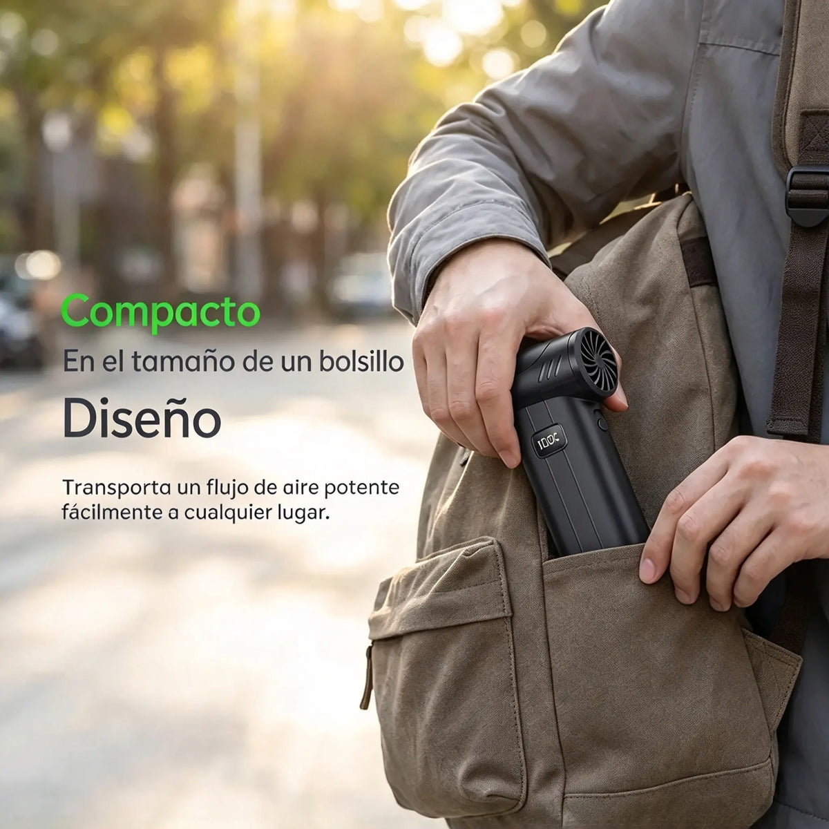 🔥🌪️ Potente soplador de alta velocidad para eliminar el polvo — Ideal para acampar, limpiar el polvo y retirar nieve