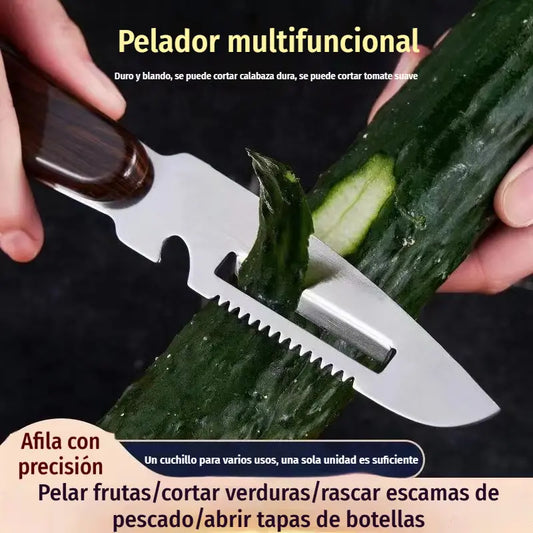 🔪3 piezas por 25 euros--Pelador multifuncional de acero inoxidable