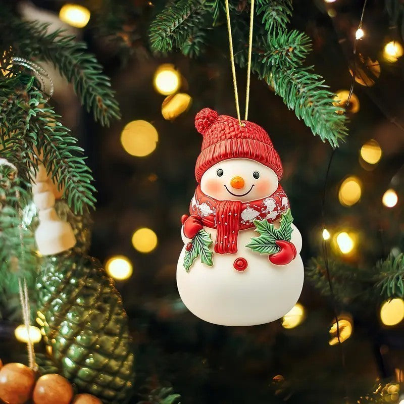 🎄🎅⛄【Kupite 6, dobijte 6 gratis】Slatki božićni ukras snjegović