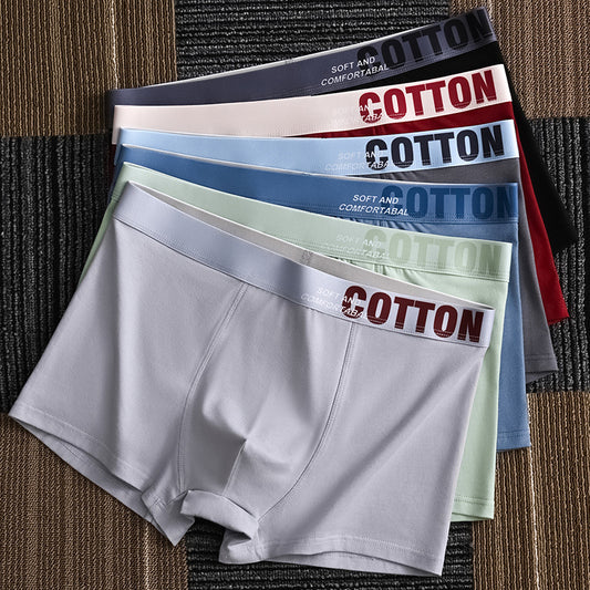 🔥【Cumpără 6, primești 6 gratis】🧊 Ultima zi de reducere cu 49% --- Chiloți boxer confortabili din bumbac antibacterian pentru bărbați