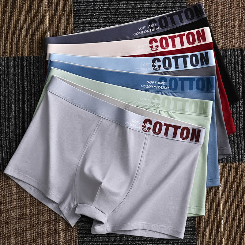 🔥【Cumpără 6, primești 6 gratis】🧊 Ultima zi de reducere cu 49% --- Chiloți boxer confortabili din bumbac antibacterian pentru bărbați