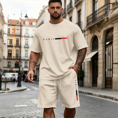 🔥【S-5XL】Muški ljetni sportski set od dva dijela: Idealan za svakodnevno nošenje i ležerno opuštanje kod kuće✅Plaćanje pouzećem