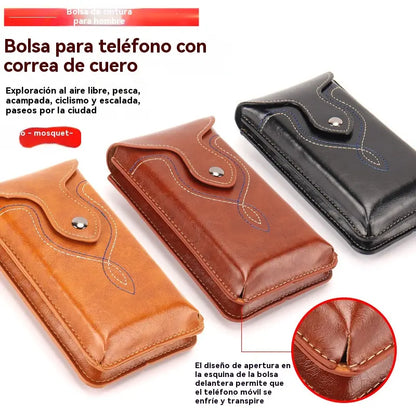 🔥Riñonera multifuncional de doble capa para hombre
