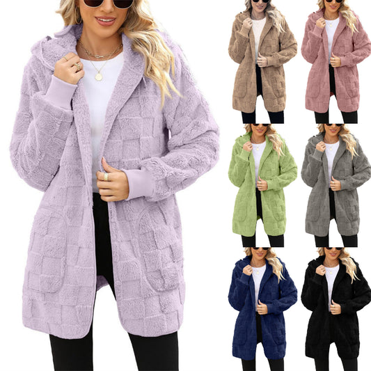 ☃️Ograničeni popust 39 %❄️[S-5XL]🌸Nova zimska sezona: Ženska casual jakna s kariranim flisom