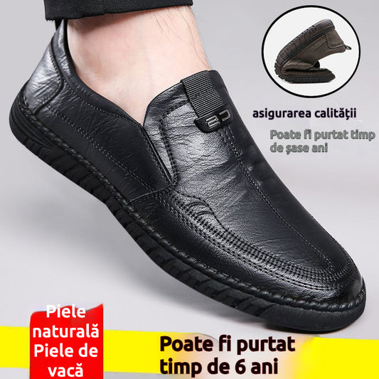 [39-44]👞Buty męskie z miękkiej skóry naturalnej - Pełen komfort dla dojrzałych mężczyzn