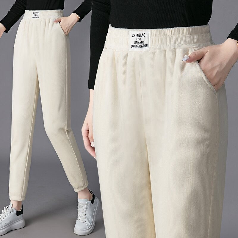 【💥Novi jesensko/zimski stilovi💥】【M-3XL】Nove ženske rastezljive pletene ležerne hlače