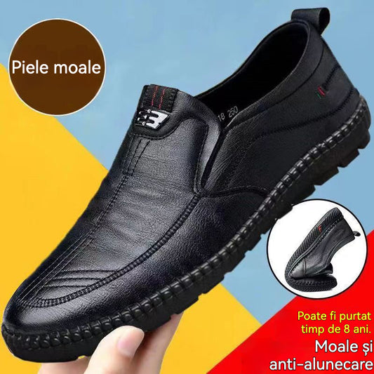 [38-44]👞Miękkie skórzane buty dla starszych mężczyzn｜Oddychające i wygodne｜Chodzenie bez zmęczenia