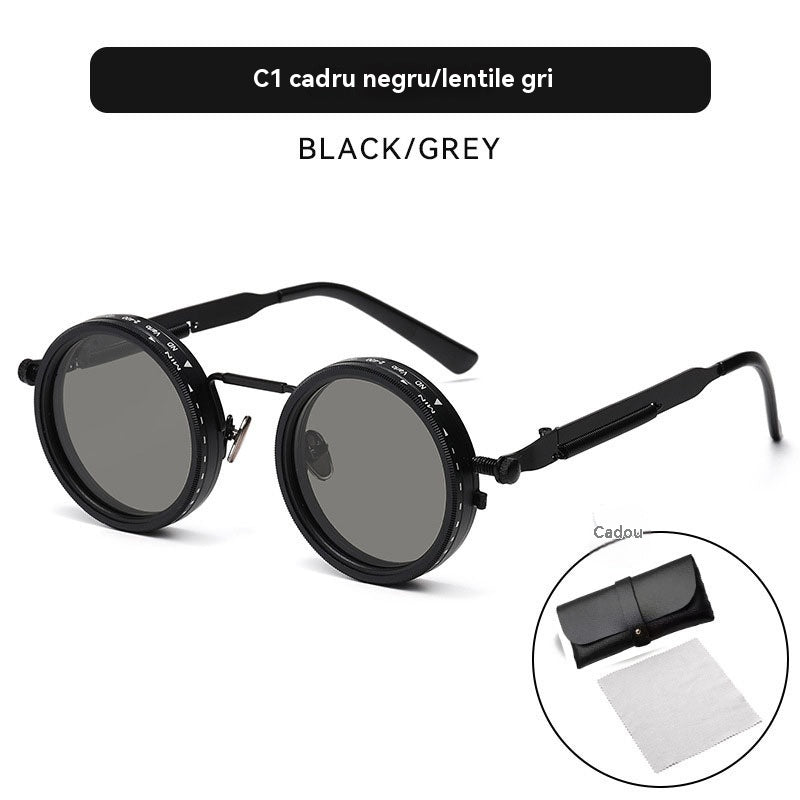 🔥😎Nowe okulary przeciwsłoneczne z 9-stopniową regulacją, odpowiednie do użytku na zewnątrz, wędkowania, jazdy samochodem i ochrony przed promieniowaniem UV