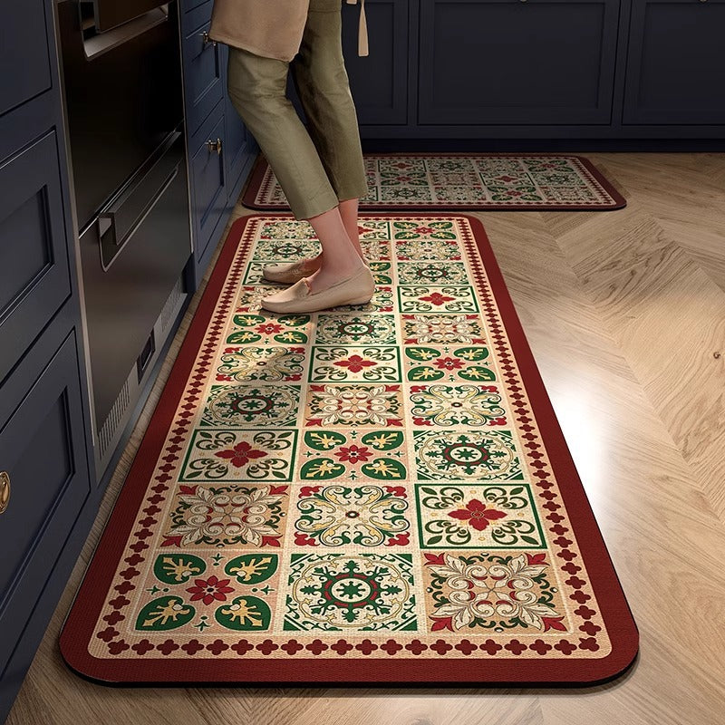 💥【40*60+40*120cm】Covoraşe intrare covoraşe intrare covoraşe retro diatomee noroi covoraşe baie