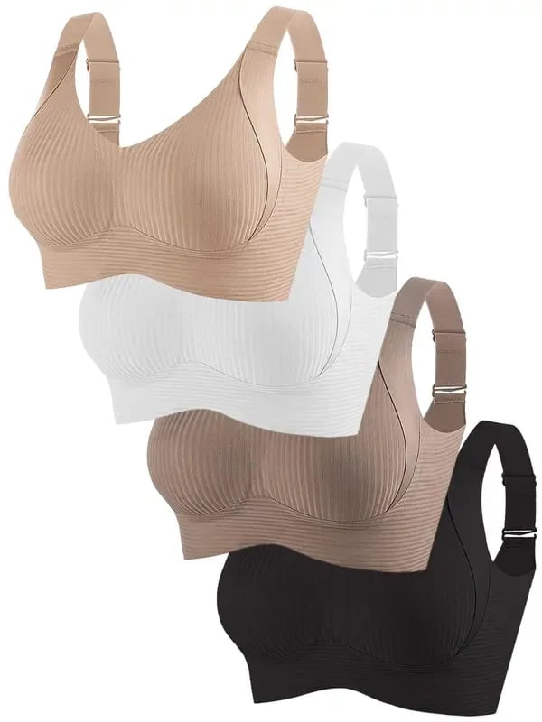 💥Kup 1, a 1 dostaniesz gratis😍【2 sztuki】Biustonosz bezszwowy modelujący piersi❤️【40-95KG】