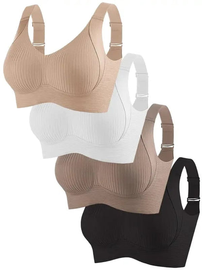 💥Kup 1, a 1 dostaniesz gratis😍【2 sztuki】Biustonosz bezszwowy modelujący piersi❤️【40-95KG】