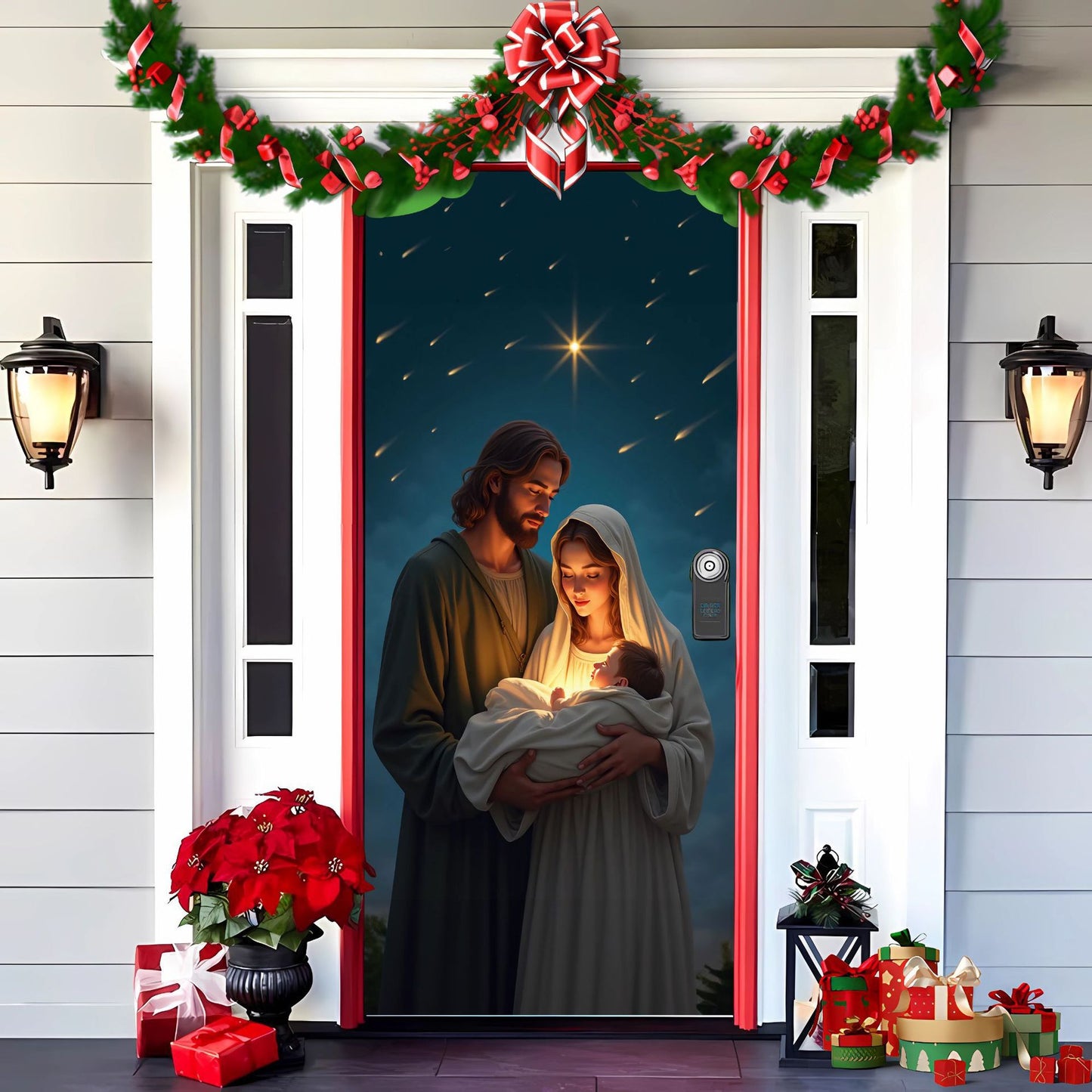 🎄Predčasný vianočný výpredaj: 50% zľava na 🎅vianočné dekorácie na dvere🎅