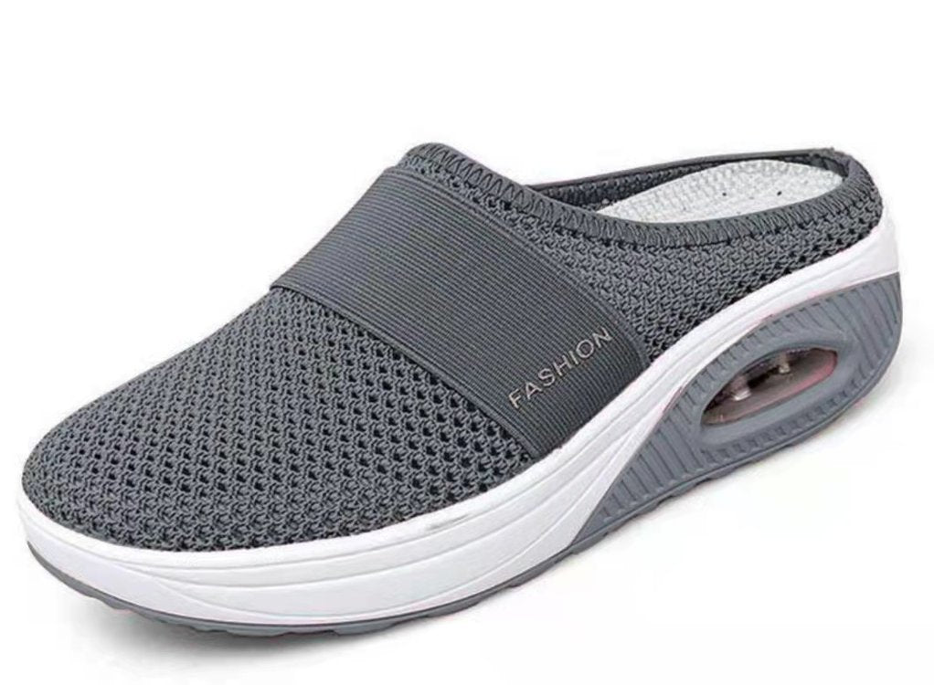 【35-43】Zapatillas 2026 de malla hueca con amortiguación de aire y alta elasticidad para caminar sin cansar
