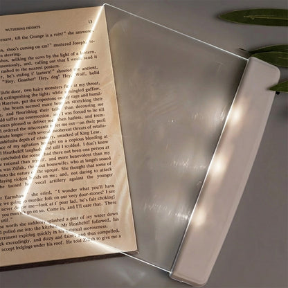 📜💡 【Kupte 1, dostanete 1 zdarma】2 položky：Světlo na čtení s nočním viděním a plochým LED panelem, čtecí lampička chránící oči