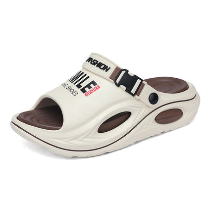 [38-45] Zapatos de playa con plataforma para hombre, sandalias deportivas informales, antideslizantes y resistentes al desgaste.
