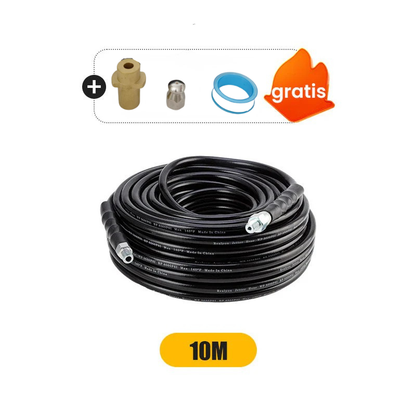Herramienta de limpieza con chorro de agua a alta presión 🚰 Limpiador de basura para baño/cocina 🧹 Liberación rápida, resistente a alta presión, a prueba de fugas