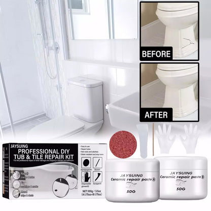 🔥【2 piezas】Precio más bajo por tiempo limitado🔥Kit de reparación de azulejos/paredes