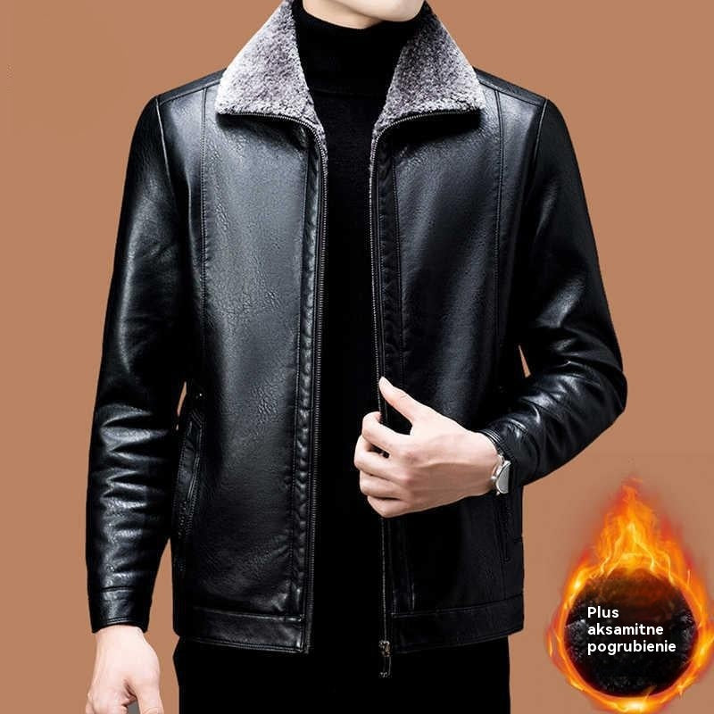 🔥🔥【M–3XL】🖤Pánska zimná bunda z mäkkej, silnej ovčej kože, ležérny štýl