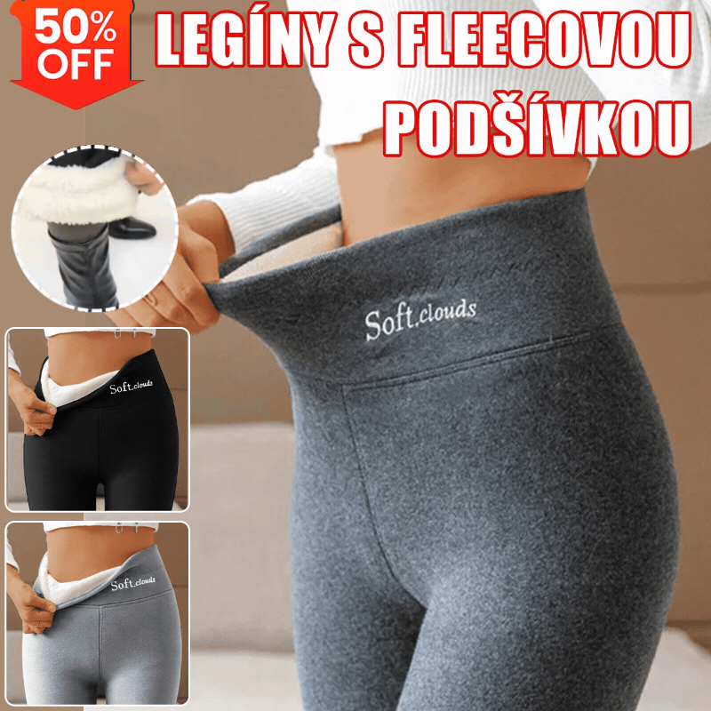 【🥶Kupite 1, dobite 1 gratis】🔥【S-5XL】Nove modne legice z visokim pasom, tople hlače, bombažne hlače