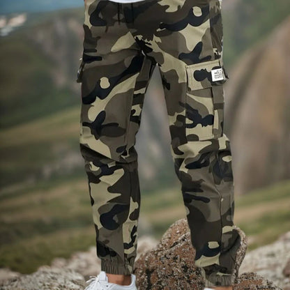 🛠️ ZĽAVA 60% 👖 Odolné taktické pracovné nohavice – zmes nylonu a bavlny, mnoho funkčných vreciek, ideálne pre prácu vonku 🌲