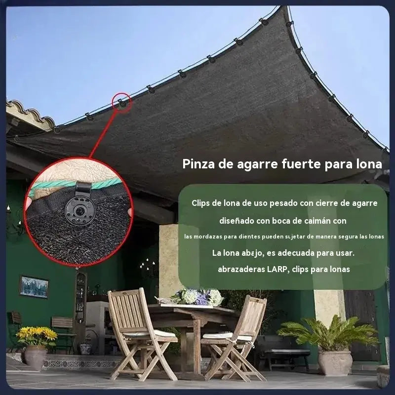 【Compre 25 y obtenga 25 gratis】Soporte de fijación de red para dosel