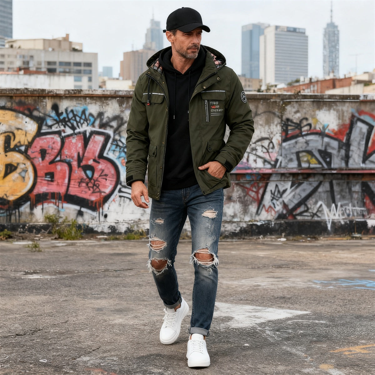 🔥【M~4XL】2025 Nova moška vodoodporna, vetrovno odporna jakna za plezanje na prostem