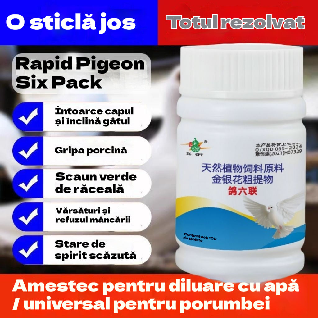 🕊️🕊️100 de comprimate, medicament special pentru porumbei voiajori, tratament 6 în 1 pentru porumbei - vindecare rapidă, rezultate semnificative