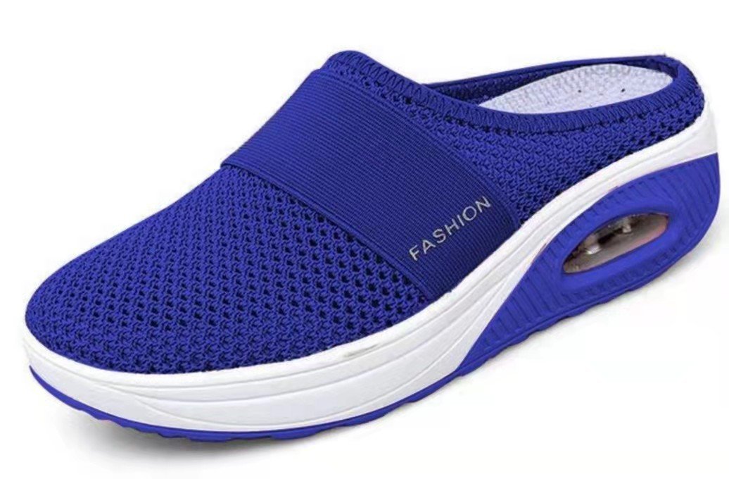 【35-43】Zapatillas 2026 de malla hueca con amortiguación de aire y alta elasticidad para caminar sin cansar