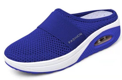 【35-43】Zapatillas 2026 de malla hueca con amortiguación de aire y alta elasticidad para caminar sin cansar