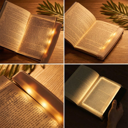 📜💡 【Kupte 1, dostanete 1 zdarma】2 položky：Světlo na čtení s nočním viděním a plochým LED panelem, čtecí lampička chránící oči