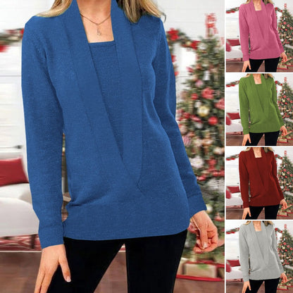 【Časovo obmedzená zľava】🔥【S-3XL】Nový dámsky módny a elegantný pletený sveter jeseň/zima 2025