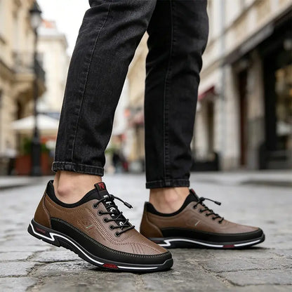 👞【39-44】 Muške poslovne i ležerne cipele ｜Mekana i prozračna koža ✨
