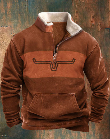 👕【35% POPUST】【S-4XL】Moden, topel moški pulover z dolgimi rokavi in 3D-tiskom za jesen-zimo 2025