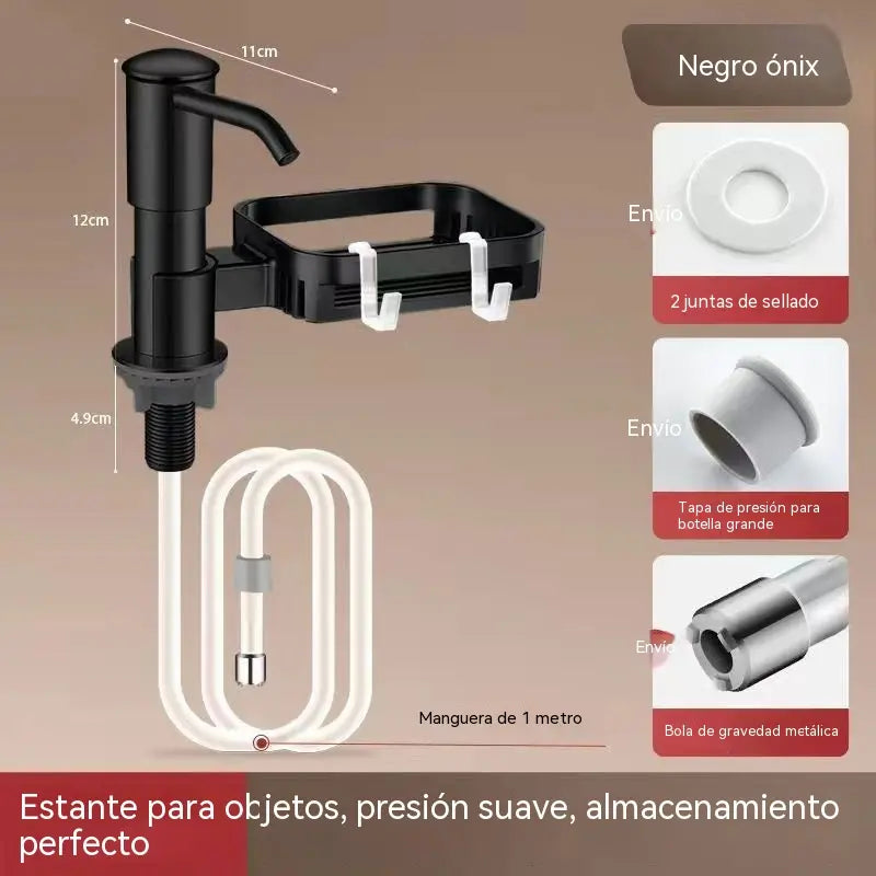 🚰💧Kit de tubo de extensión para dispensador de jabón de lavabo