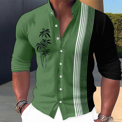 💥🔥【S-6XL】🎯Camisa informal de hombre para vacaciones en la playa: elegante, cómoda y versátil.