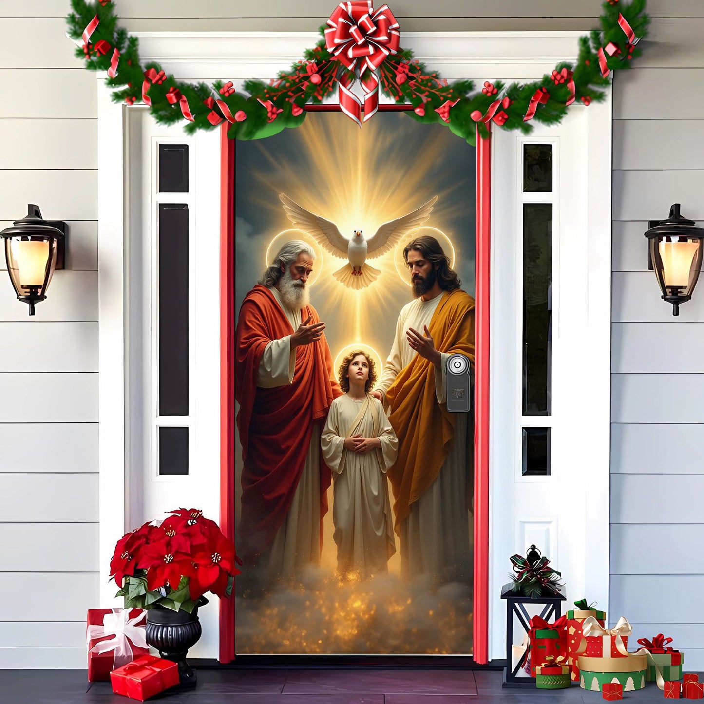 🎄Predčasný vianočný výpredaj: 50% zľava na 🎅vianočné dekorácie na dvere🎅